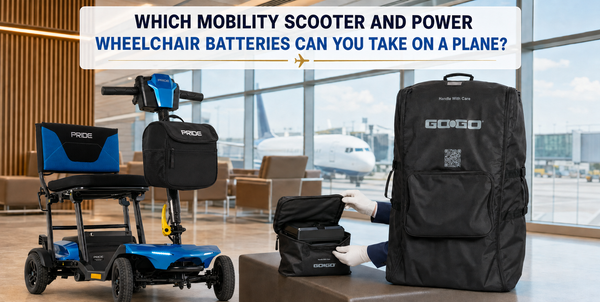Mobility Scooter and Wheelchair Batteries on Planes: Guide