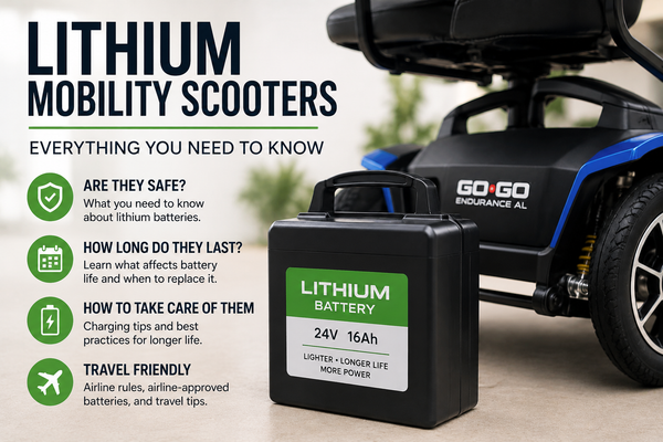 Lithium Mobility Scooters: The Complete Buyer's Guide