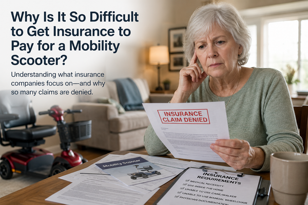 Why Is It So Difficult to Get Insurance to Pay for a Mobility Scooter?