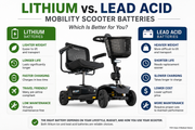 Lithium vs. Lead Acid Mobility Scooter Batteries: Which Is Better?