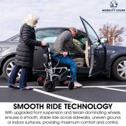 Pride Jazzy Carbon Power Wheelchair | Free Accessories + Extended Warranty
