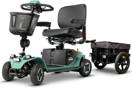 Pride Baja Bandit Mobility Scooter with Cargo Trailer | Extended Warranty