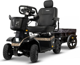 Pride PX4 Mobility Scooter with Cargo Trailer | Extended Warranty