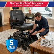 Pride Mobility Jazzy EVO 613 Power Wheelchair + Ultimate Kit I Extended Warranty