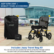 Pride Jazzy Ultra Light Power Wheelchair | Free Accessories + Extended Warranty