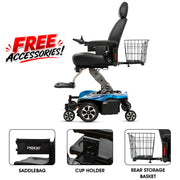 Pride Jazzy Air 2 Power Wheelchair | Free Accessories + Extended Warranty