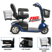 Pride Victory 10 3-Wheel Mobility Scooter | Free Accessories Included