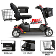 Pride Go Go Sport 4-Wheel Mobility Scooter + Upgrades I Warranty