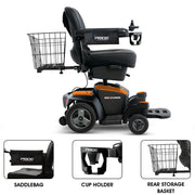 Pride Go Chair Power Wheelchair | Free Accessories + Extended Warranty