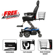 Pride Jazzy Air 2 Power Wheelchair | Free Accessories + Extended Warranty