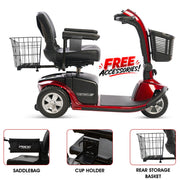 Pride Victory 10 3-Wheel Mobility Scooter | Free Accessories Included