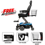 Pride Jazzy Air 2 Power Wheelchair | Free Accessories + Extended Warranty