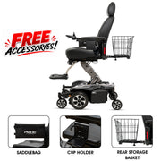 Pride Jazzy Air 2 Power Wheelchair | Free Accessories + Extended Warranty