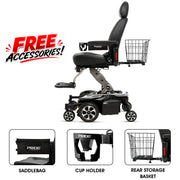 Pride Jazzy Air 2 Power Wheelchair | Free Accessories + Extended Warranty