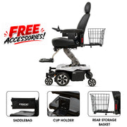 Pride Jazzy Air 2 Power Wheelchair | Free Accessories + Extended Warranty