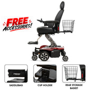 Pride Jazzy Air 2 Power Wheelchair | Free Accessories + Extended Warranty