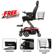 Pride Jazzy Air 2 Power Wheelchair | Free Accessories + Extended Warranty