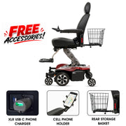 Pride Jazzy Air 2 Power Wheelchair | Free Accessories + Extended Warranty
