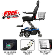 Pride Jazzy Air 2 Power Wheelchair | Free Accessories + Extended Warranty
