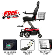 Pride Jazzy Air 2 Power Wheelchair | Free Accessories + Extended Warranty