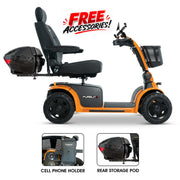 Pride Pursuit 2 4-Wheel Mobility Scooter | Free Accessories + Extended Warranty