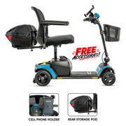 Pride Go Go Elite Traveller 2 Mobility Scooter | Free Accessories +Warranty