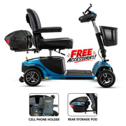 Pride Revo 2.0 4-Wheel Mobility Scooter | Free Accessories + Warranty