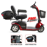 Pride Victory 10 3-Wheel Mobility Scooter | Free Accessories Included
