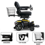 Pride Go Chair Power Wheelchair | Free Accessories + Extended Warranty