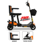 Pride Go Go Super Portable Mobility Scooter | Free Accessories