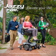 Pride Jazzy Air 2 Power Wheelchair | Free Accessories + Extended Warranty