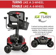 Pride Go Go Elite Traveller 2 Mobility Scooter | Free Accessories +Warranty