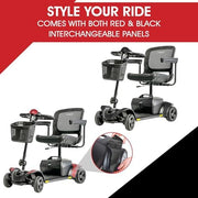 Pride Go Go Elite Traveller 2 Mobility Scooter | Free Accessories +Warranty
