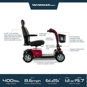 Pride Victory LX Sport Mobility Scooter | Free Accessories + Extended Warranty