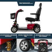 Pride Victory LX Sport Mobility Scooter | Free Accessories + Extended Warranty