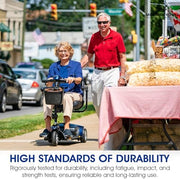 Pride Go Go Elite Traveller 3-Wheel Mobility Scooter | Free Accessories Included