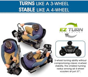Pride Go Go Elite Traveller 2 Platinum Mobility Scooter | Free Accessories + Extended Warranty