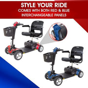 Pride Go Go Sport 4-Wheel Mobility Scooter + Upgrades I Warranty