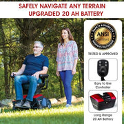 Pride Go Chair Power Wheelchair | Free Accessories + Extended Warranty