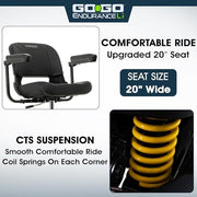 Pride Go Go Endurance Li Mobility Scooter | Free Accessories + Warranty