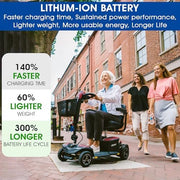 Pride Go Go Endurance Li Mobility Scooter | Free Accessories + Warranty
