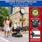 Pride Go Go Ultra X 4-Wheel Mobility Scooter | Free Accessories