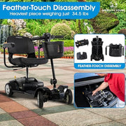 Pride Go Go Ultra X 4-Wheel Mobility Scooter | Free Accessories