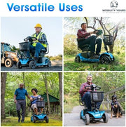 Pride Revo 2.0 4-Wheel Mobility Scooter | Free Accessories + Warranty