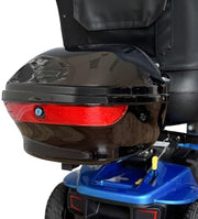 Mobility Yours Rear Storage Pod, Universal Fit for Power Scooters and Wheelchairs, Lockable with Keys, Safety Reflectors, Black