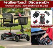 Pride Go Go Endurance AL Mobility Scooter | Free Accessories + Warranty
