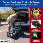 Pride Go Go Super Portable Mobility Scooter | Free Accessories