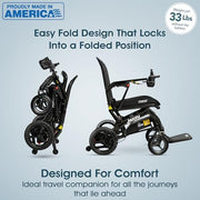 Pride Jazzy Ultra Light Power Wheelchair | Free Accessories + Extended Warranty