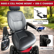 Pride Mobility Jazzy EVO 613 Power Wheelchair + Ultimate Kit I Extended Warranty