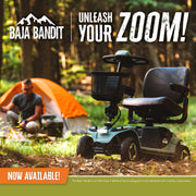 Pride Baja Bandit Mobility Scooter with Cargo Trailer | Extended Warranty